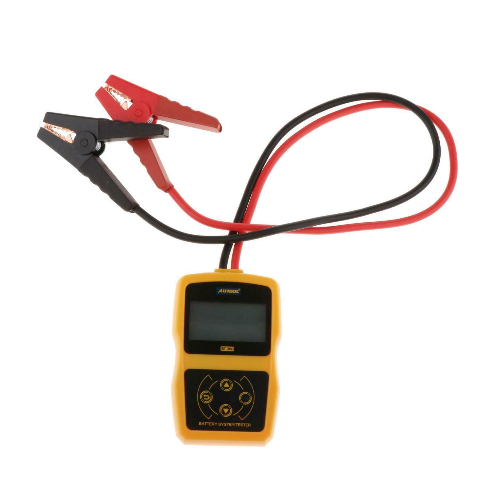 12V Automotive Car Battery Tester Charging Cranking Test Analyzer Tool