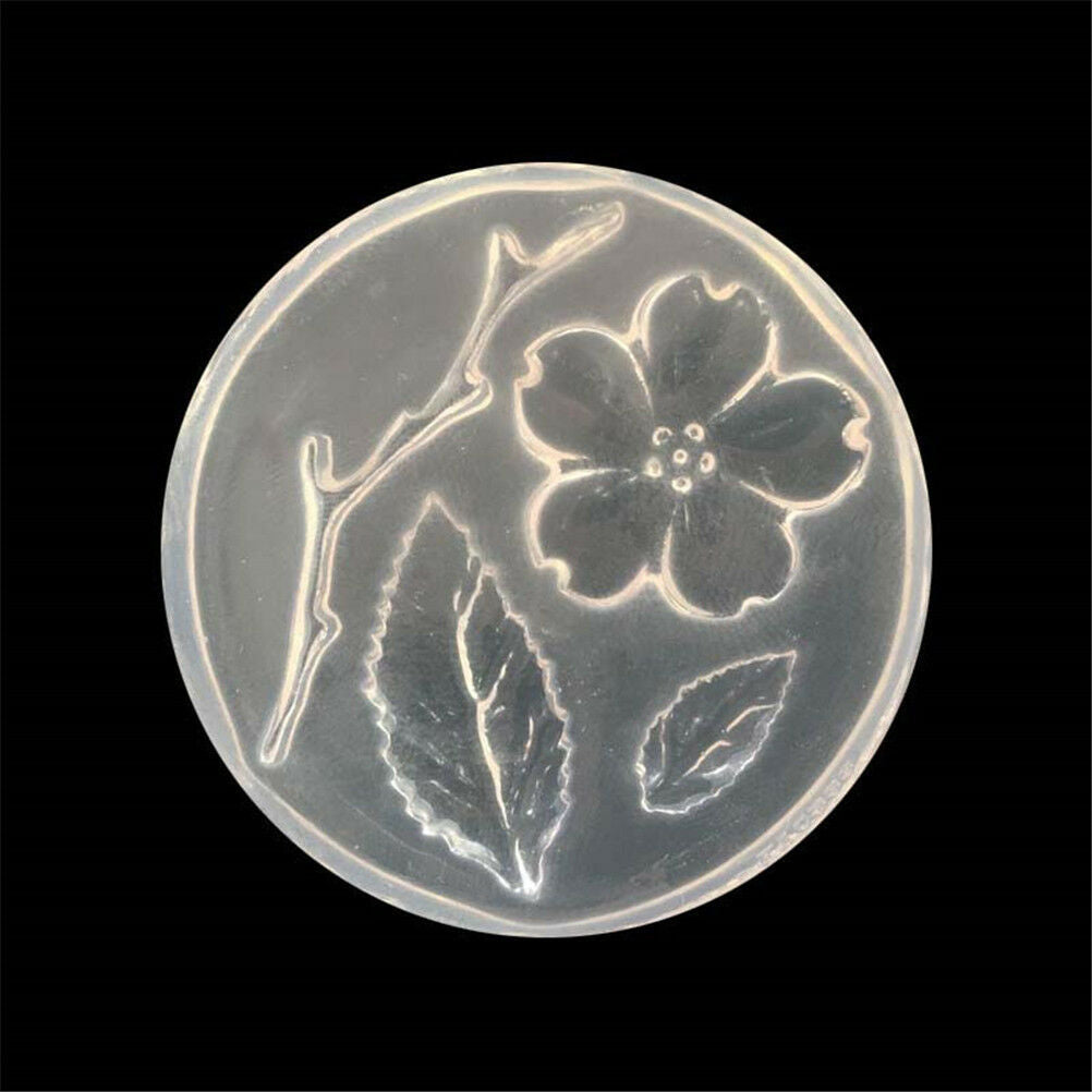 Peach Flower Branche Shaped3D silicone fondant cake mold chocolate baking .l8