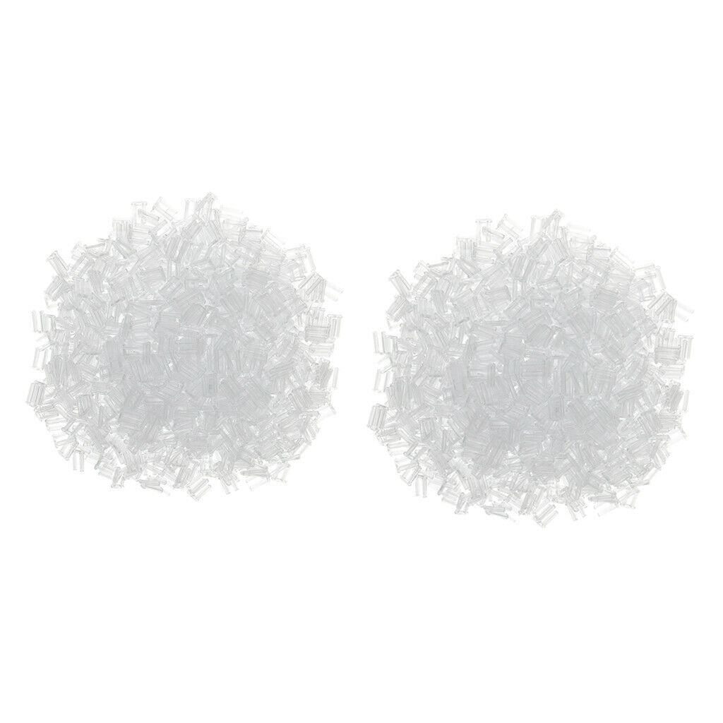 2000Pcs Dual Stopper for Rimless Eyeglass Frame Fixing Tools 1.4mm& 1.5mm