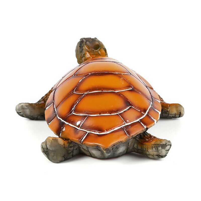 Aquarium Ornament Polyresin Tortoise Artificial Fish Tank Turtle DecorationBDAU