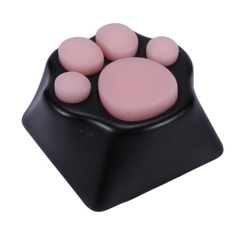 Cat Claw ESC Keycap PBT + silicone Keycap for Mechanical Keyboard-Black&Pink WL5