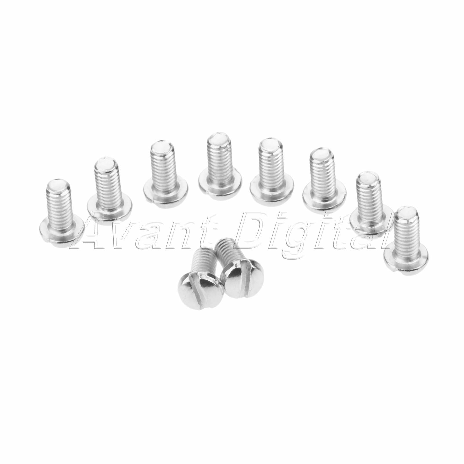 Industrial Sewing Machine Parts For Lockstitch M3*10mm Needle Plate Screw 50Pcs