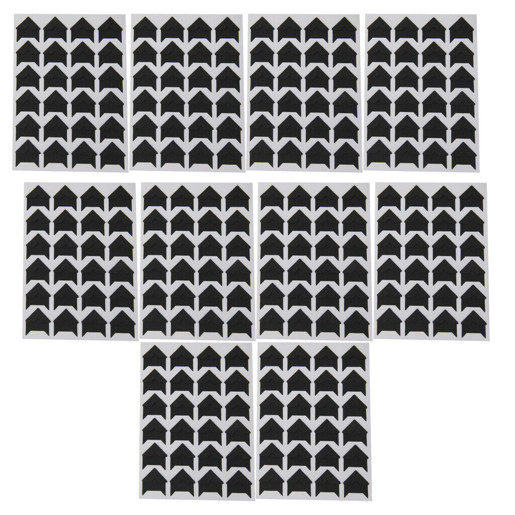 240 Pieces Photo Corners Stickers Scrapbook Album Journal Decors Protector