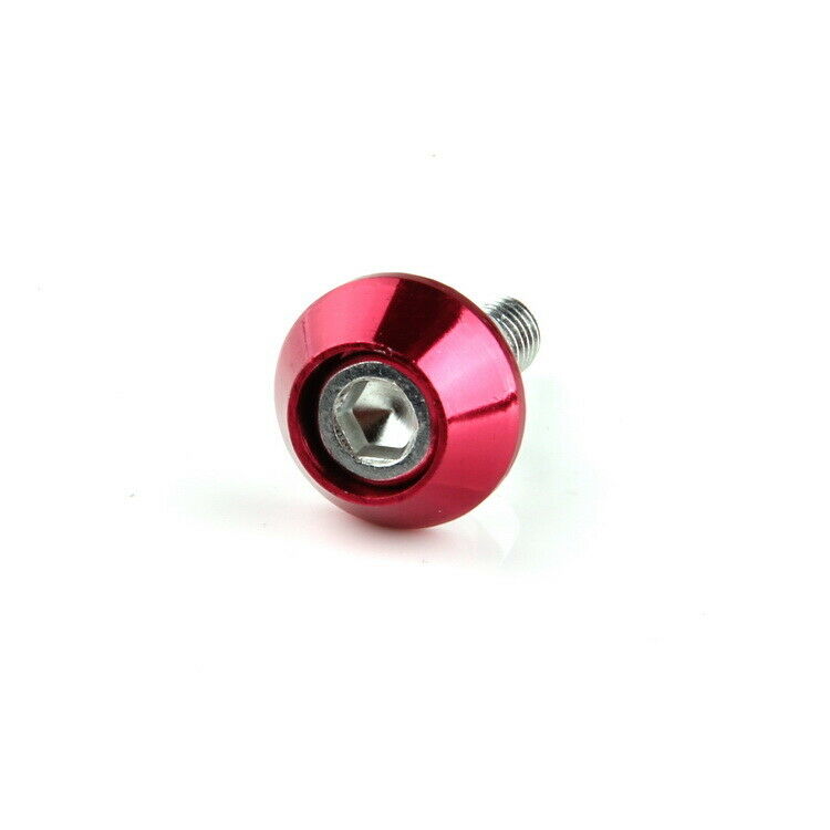 Car Auro License Plate Frame Screw Bolt Cap Cover Screw Bolts Nuts For Ford