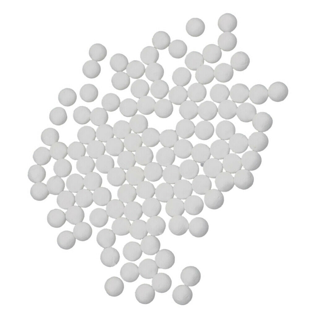 3X 100pcs Mini Foam Ball Polystyrene Foam Balls Thanksgiving Decor 15mm Round