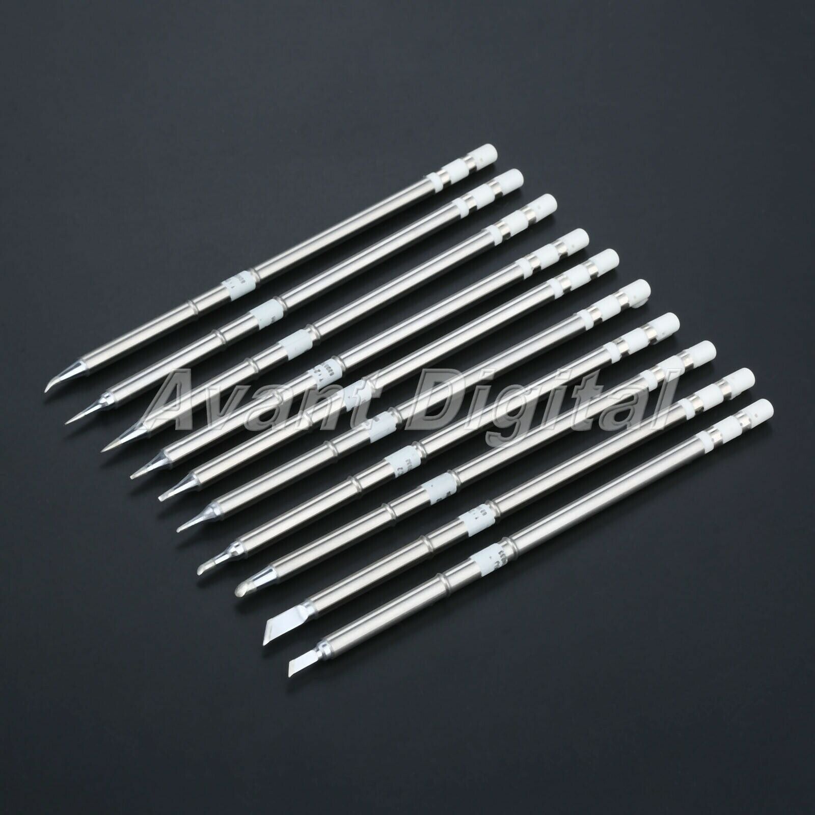 10pcs T12 Series Soldering Solder Iron Tips Welding Tool Replacement for Hakko