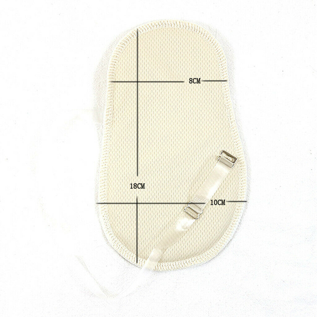 4PCS Washable Comfort Underarm Armpit Sweat Absorbent Guards Shields Pads