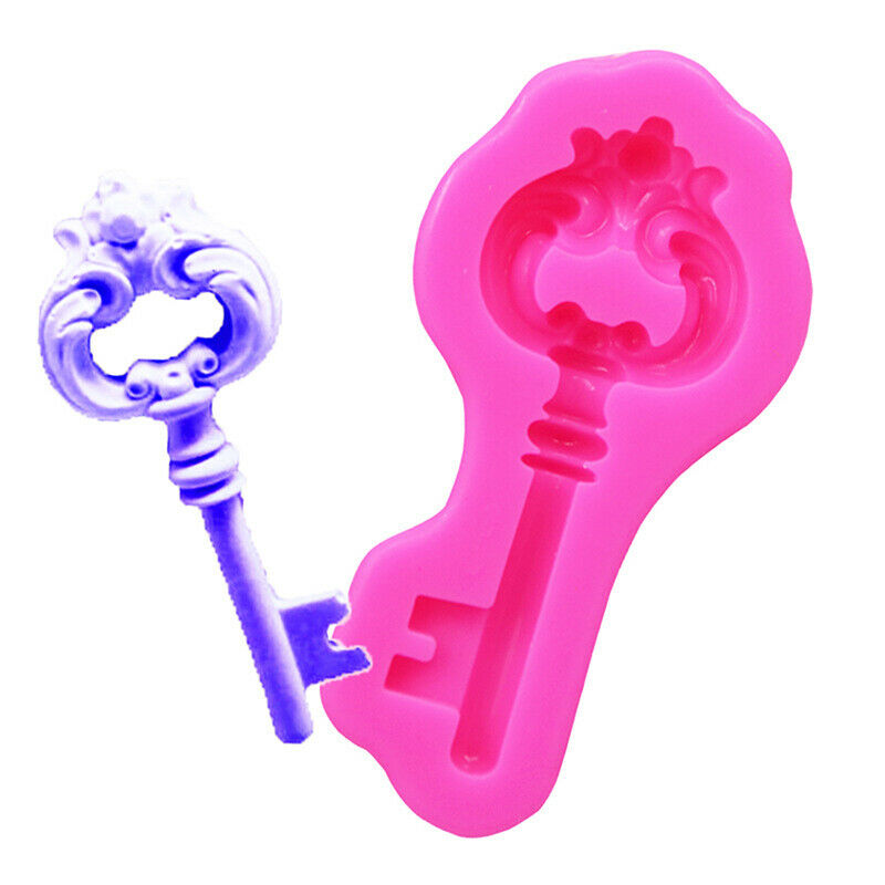 Keys Sugarcraft Cake Fondant Molds Chocolate Silicone Mould Cake Decorati.l8