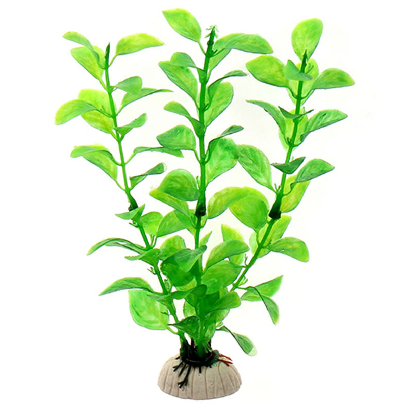 10 Mixed Artificial Aquarium Fish Tank Water Plant Plastic Decoration Ornament