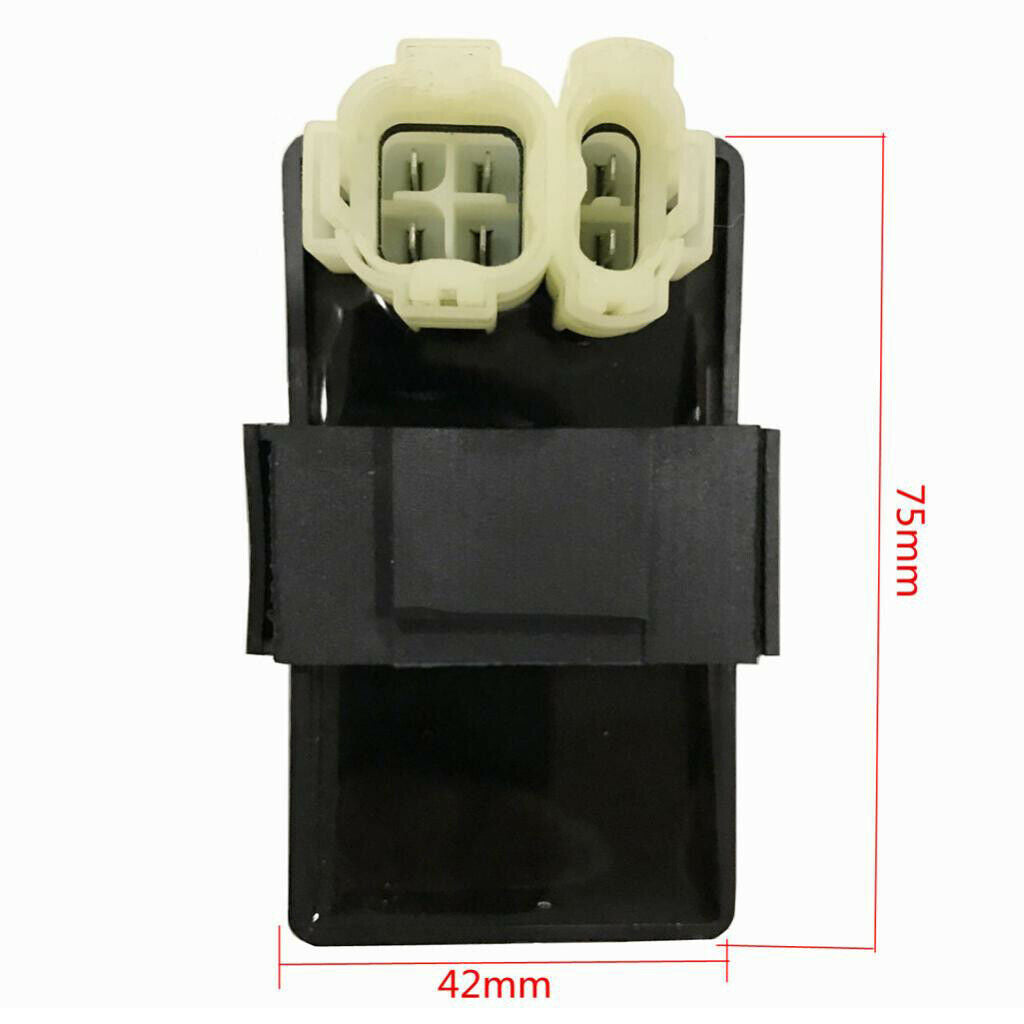 Racing Performance Ignition Coil 6 pin CDI Box 50cc 125cc 150cc Engine Moped
