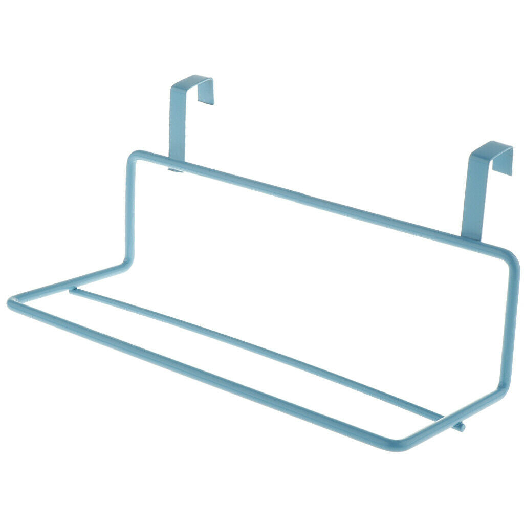 Multi-functional Over the Door Towel Rack Bathroom Towel Hanger Blue
