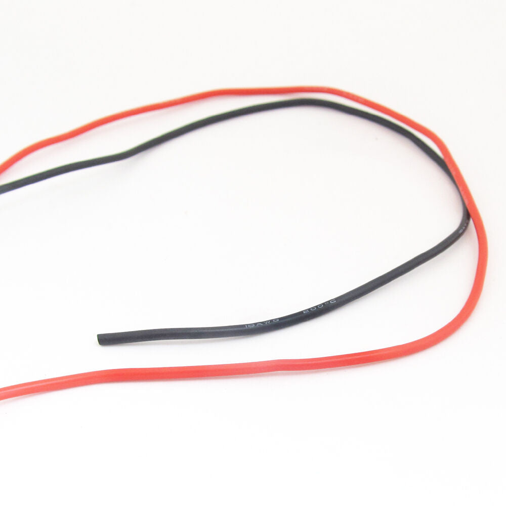20Meters 18AWG Flexible Soft Silicone Wire Copper RC Electronic Cable red+black