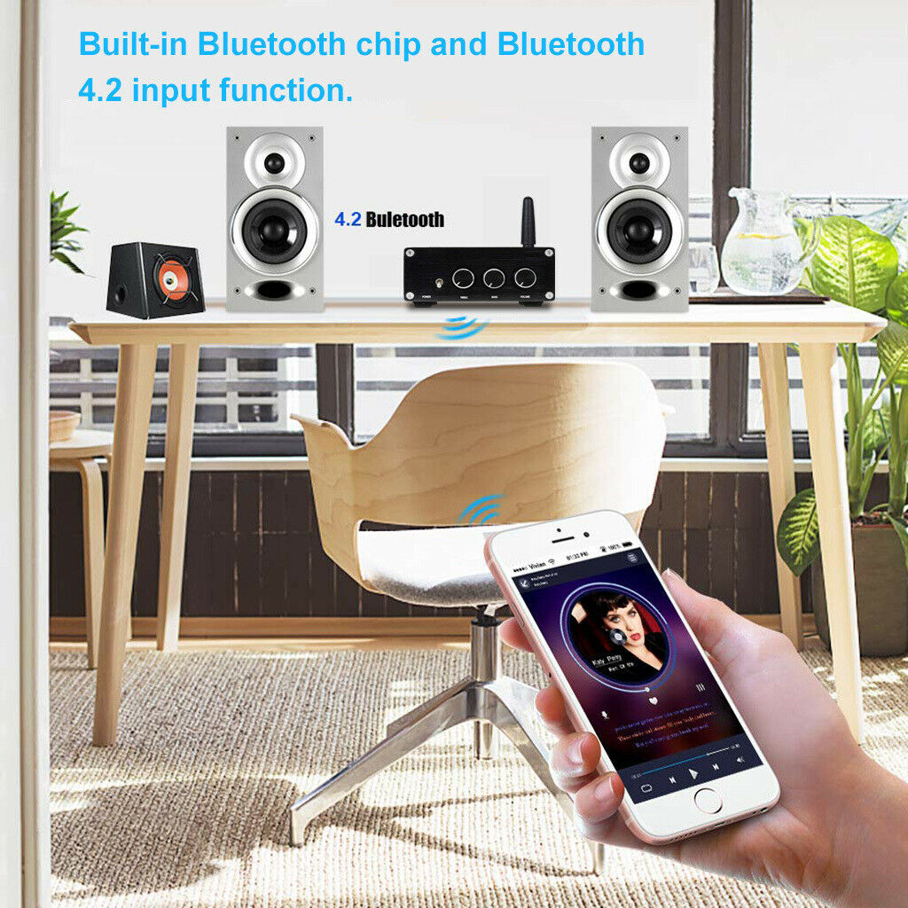 Digital Audio 160W Power Amplifier Mini HiFi Audio Receiver Stereo Amplifier