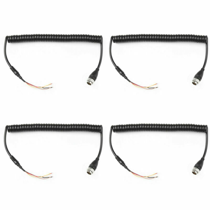 4Pc Mic Microphone Cable Line For ICOM Radio M710 M700 M700Pro To HM-180 EM-101