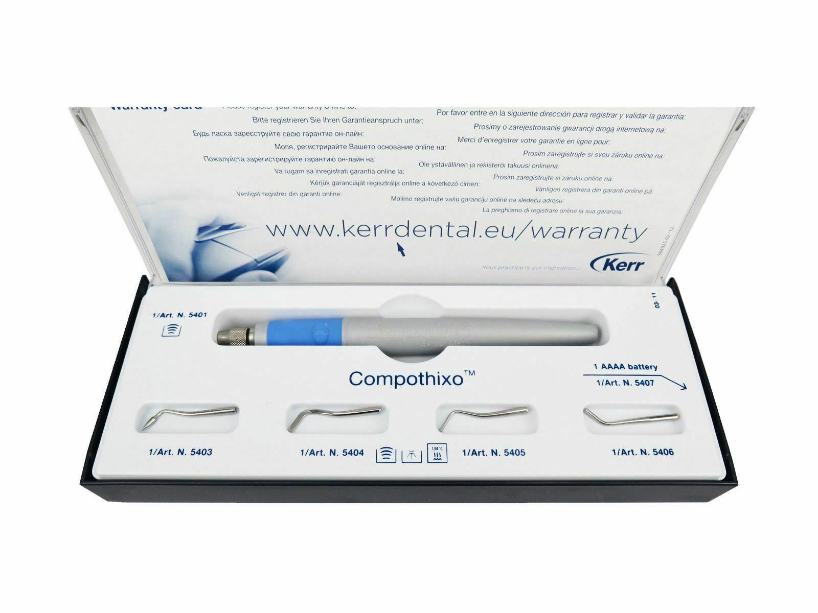 Kerr Compothixo composite placement modelling instrument restorations