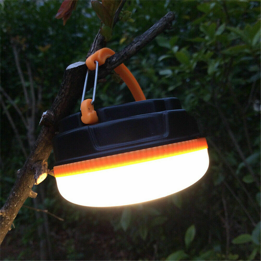 Portable USB Rechargeable LED Camping Lights Lantern Hanging Tent Night Lamp US