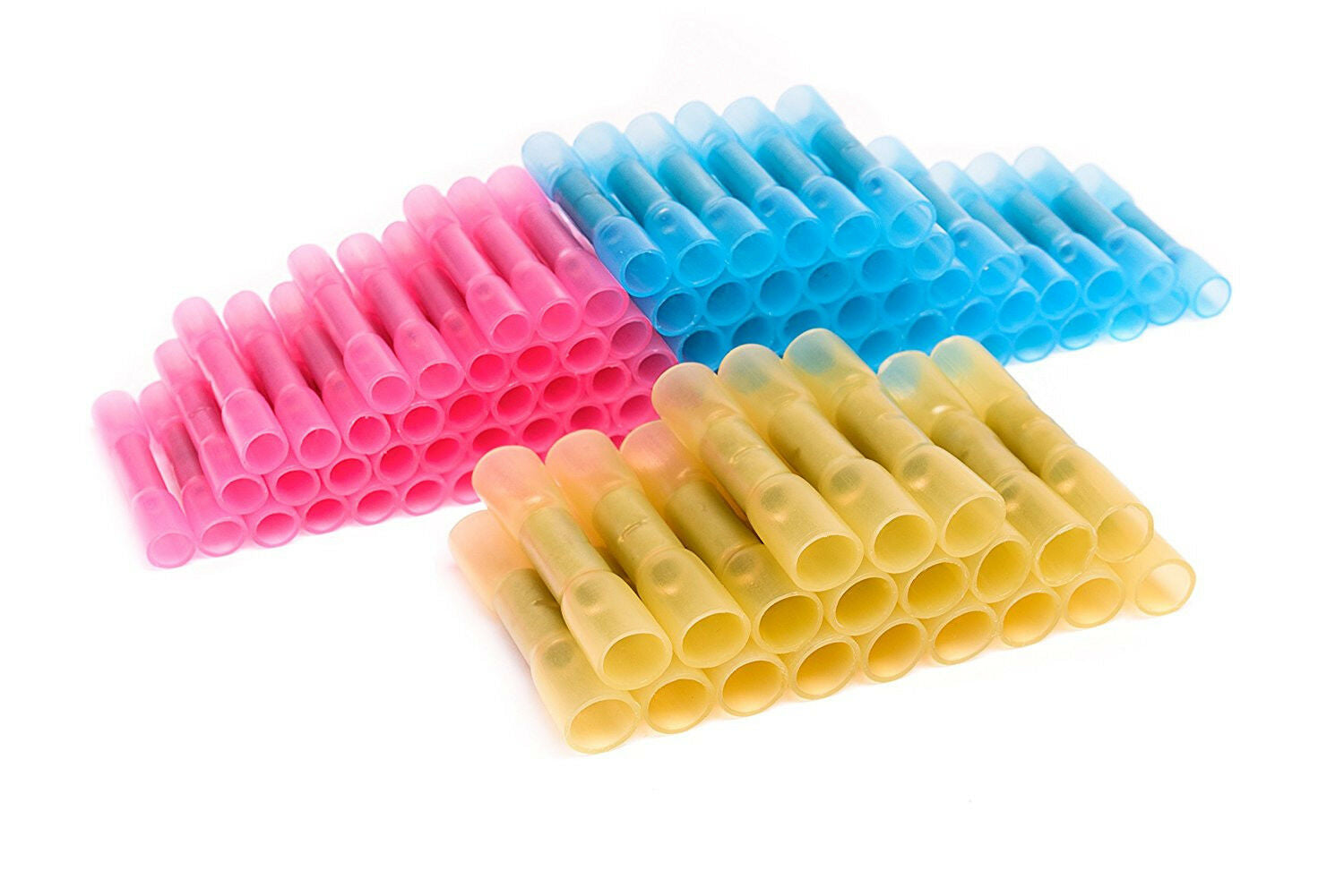 180Pcs Assorted 22-10 AWG Heat Shrink Electrical Wire Crimp Terminal Connectors
