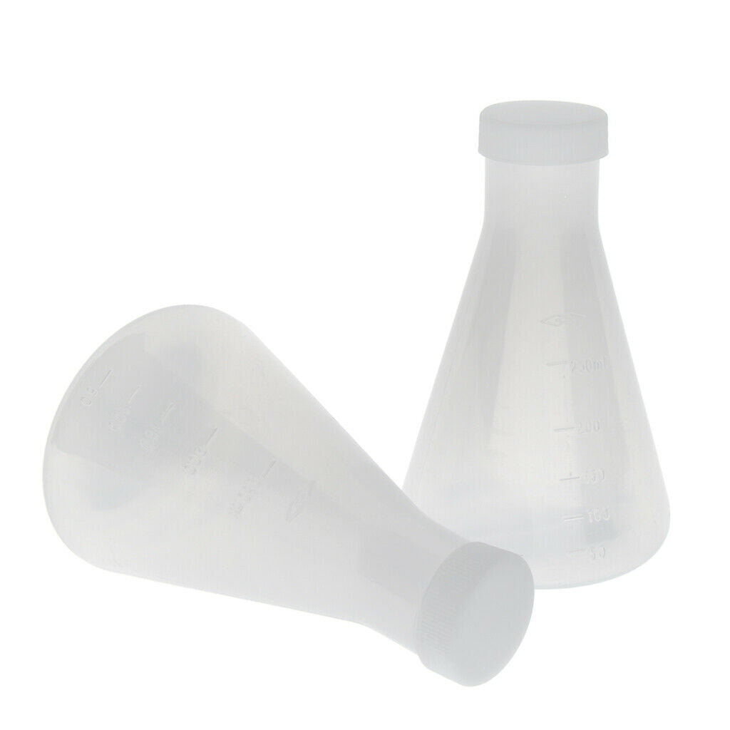 Plastic Narrow Mouth Conical Bottle with Narrow Mouth 2ml 250ml Lab