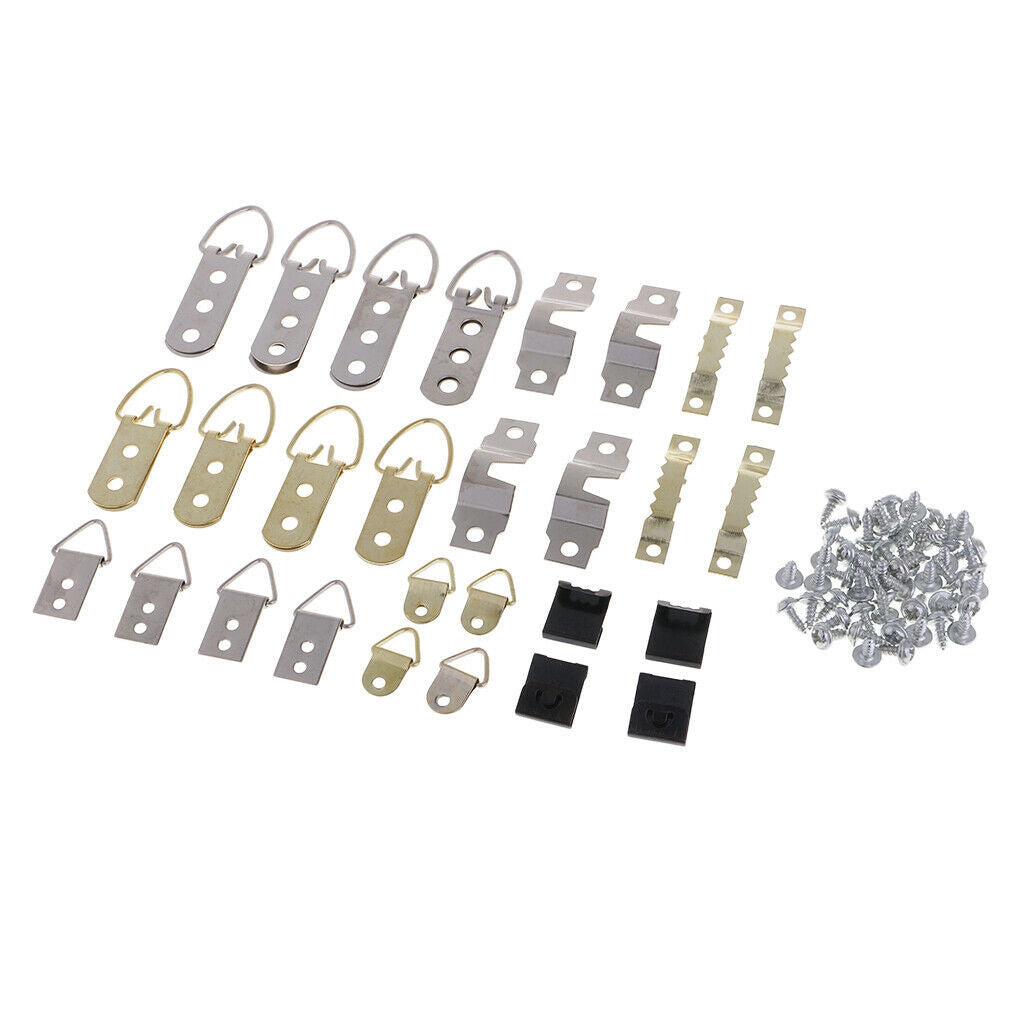 76x   Assorted   Photo   Frame   Hanging   Kit   Hanging   Solutions   Home