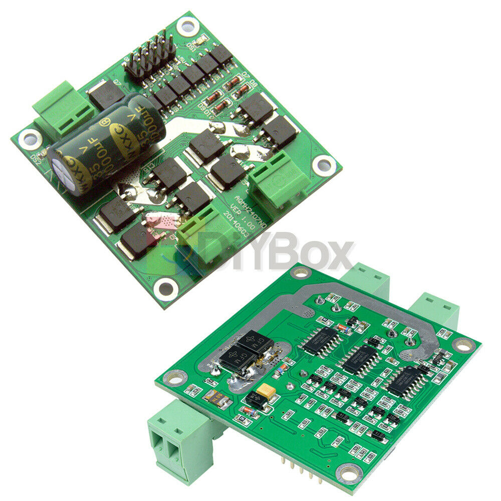 160W 12V 24V 7A Dual DC Motor Driver Module Board H-bridge L298 Logic Controller