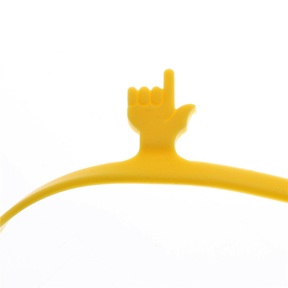 3pcs Lovely Silicone Finger Pointing Bookmark Book Marker Office Supplies_D TL