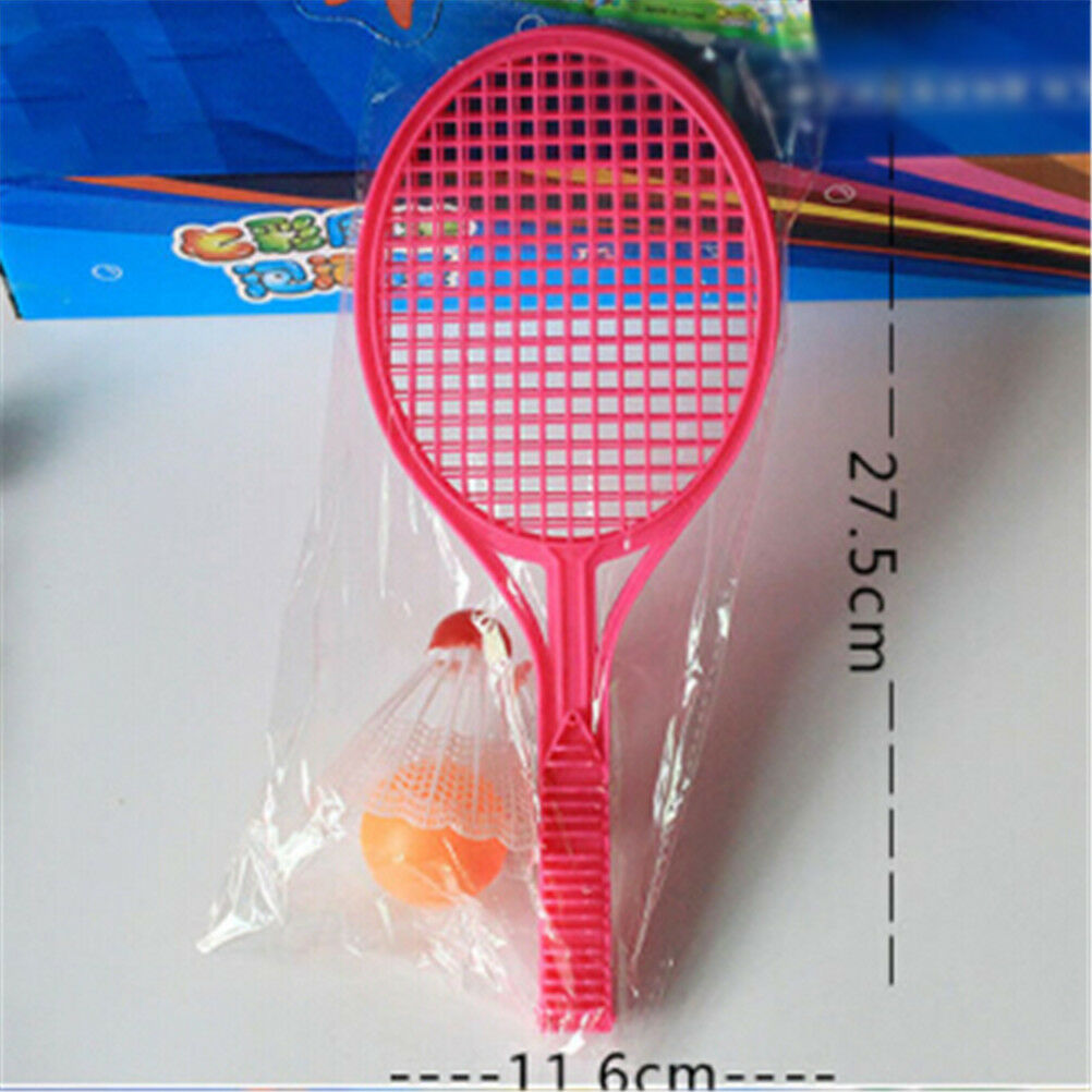 Kids Outdoor Badminton Tennis Set Racket Parent-child Sport Educational To.l8