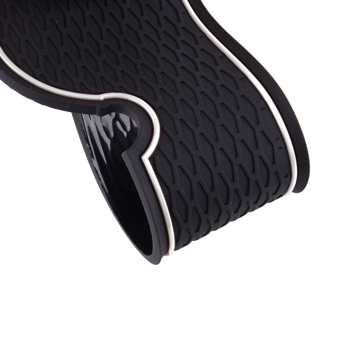 Non-Slip Door Gate Slot Cup Mat Groove Pad fit for Mitsubishi Lancer 2008-2016
