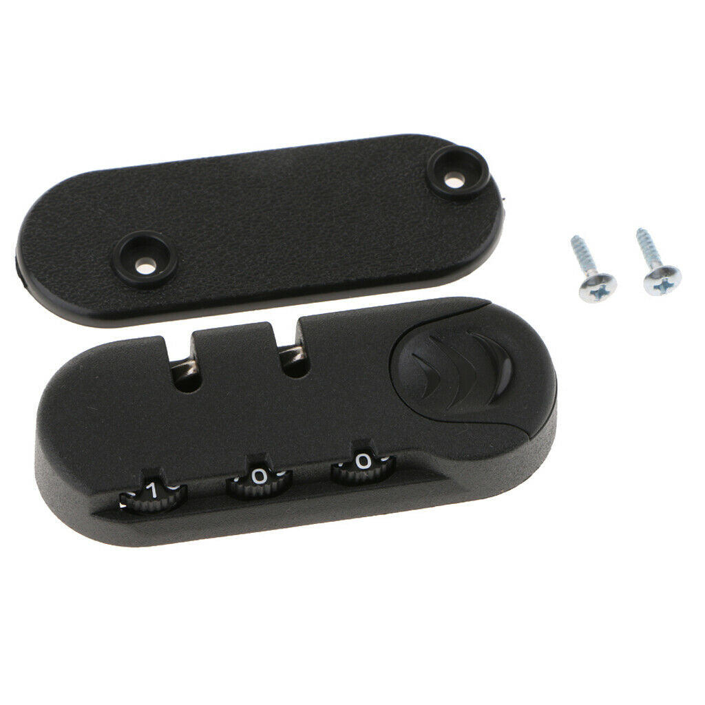 3 Digit Combination Padlock Luggage Suitcase Travel Bag Code Lock DS-004A