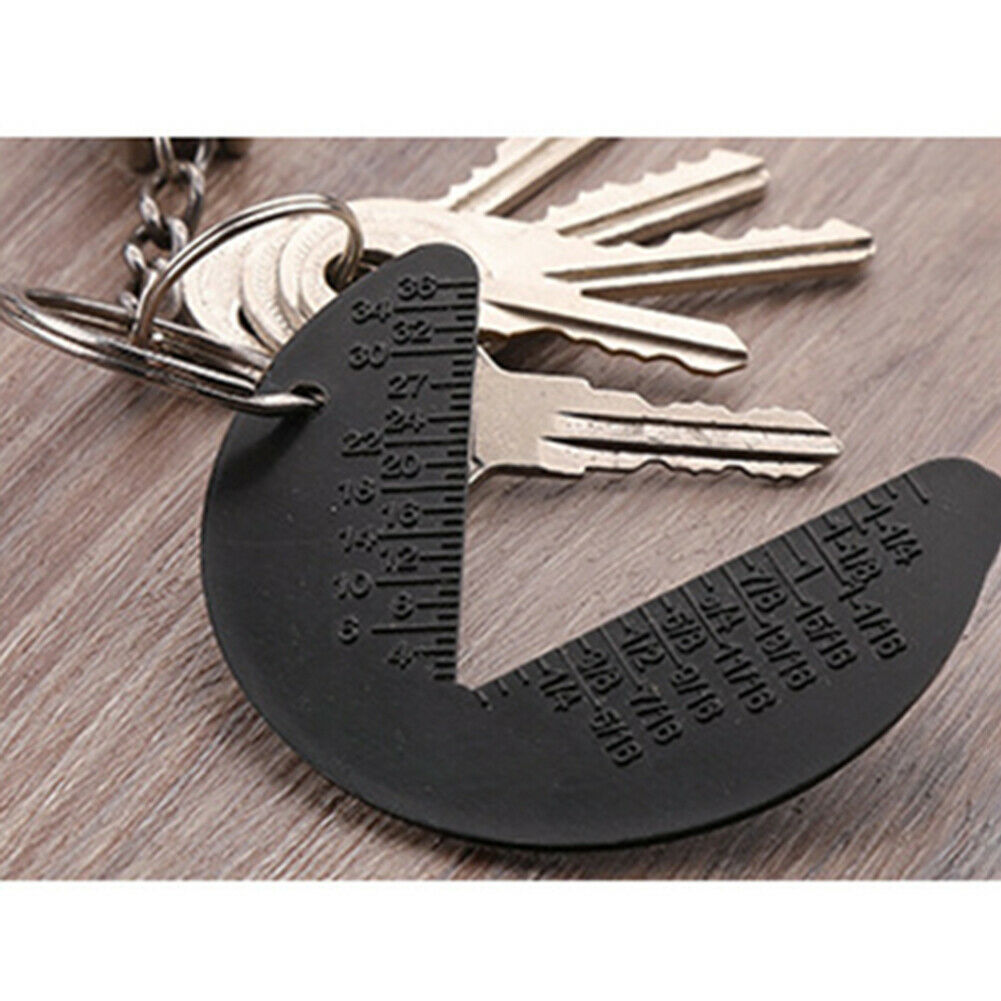 Nut Thread Bolt Screw Measure Check Measurement Tool Gauge ( Inch & Metric)