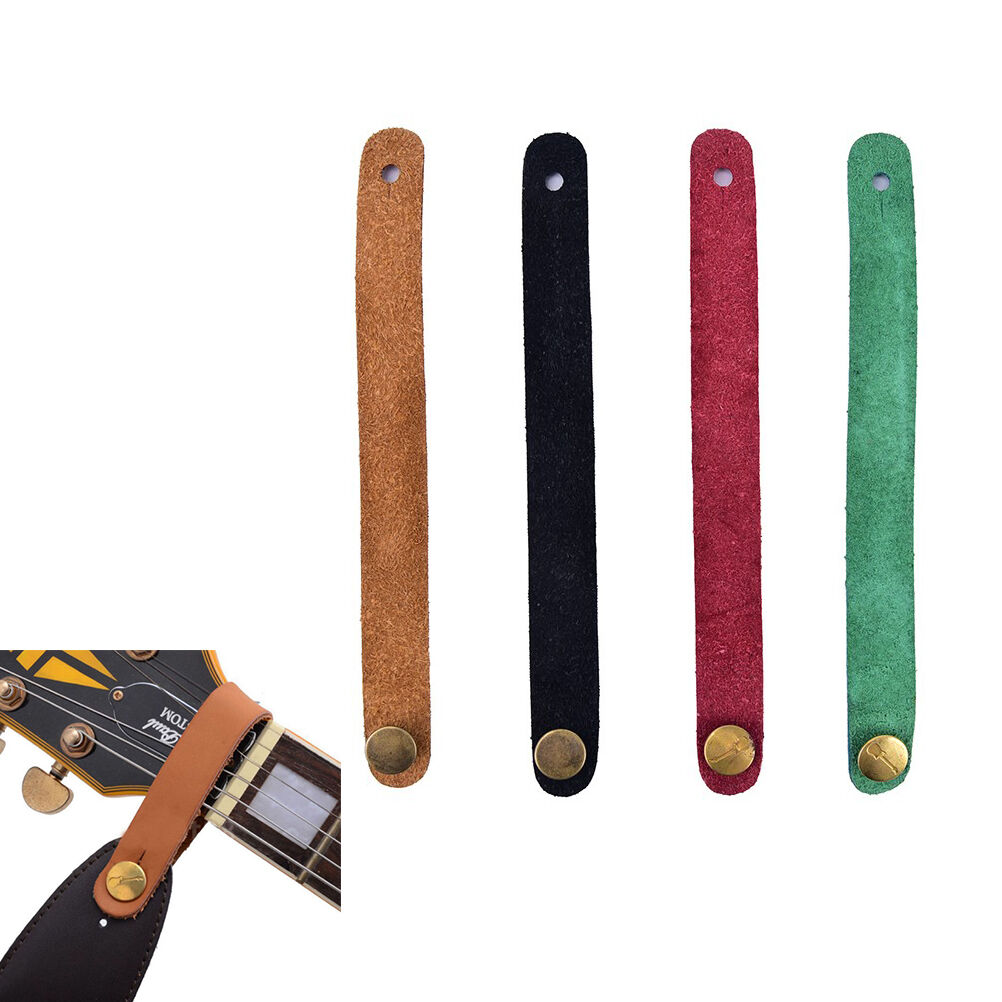 Faux Leather Strap Hook Button For Acoustic / Folk /Classic Guitar Durabl.l8