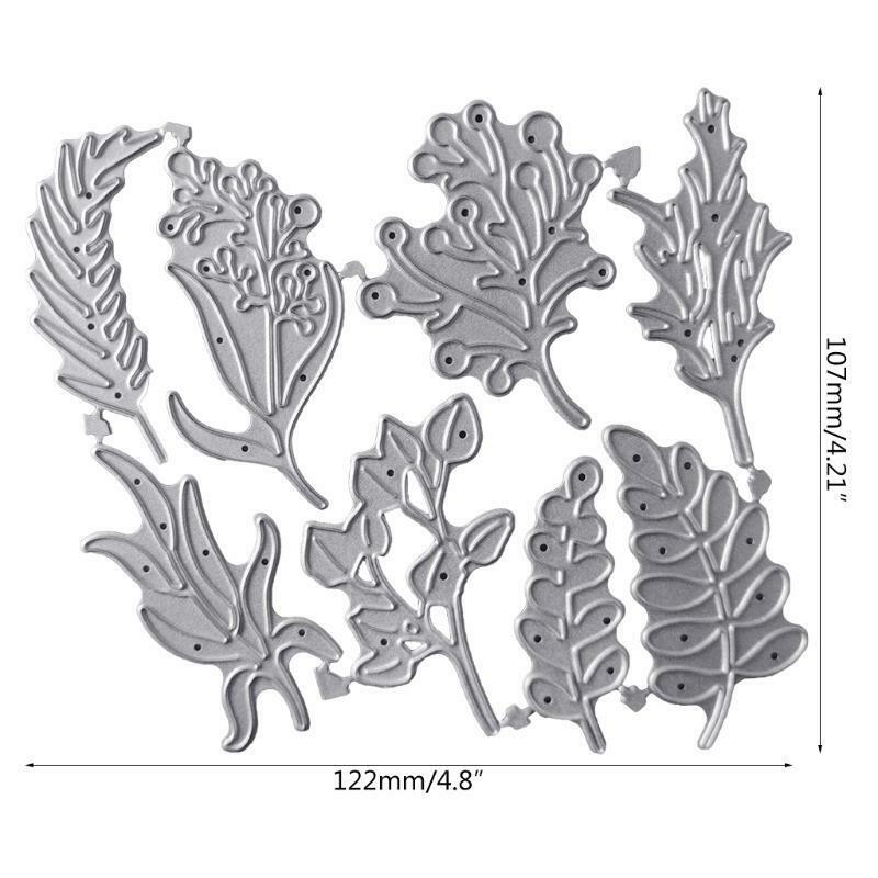 Large Leaves Metal Cutting Dies Stencil DIY Scrapbooking Album Paper Card Mold