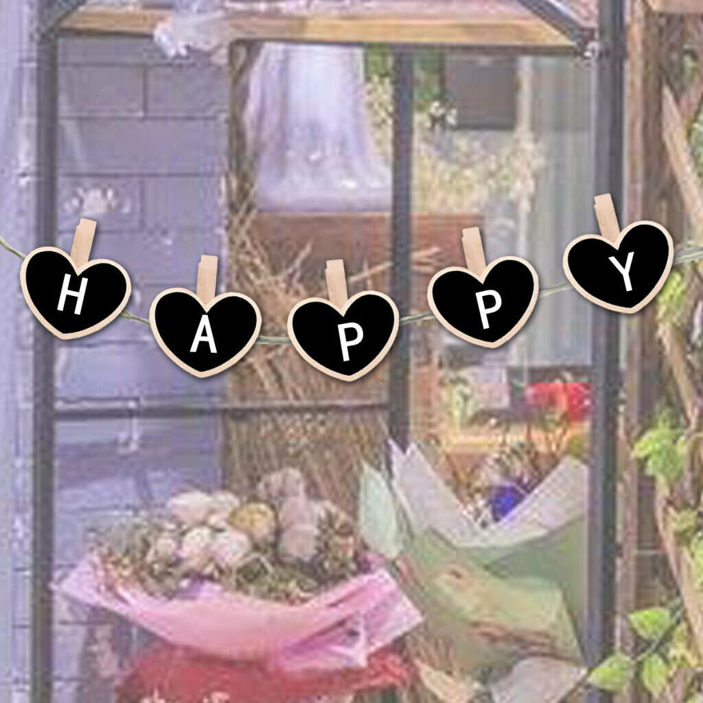 Chalkboard Clip Erasable Chalkboard Label Love Heart Style Blackboard with Clips