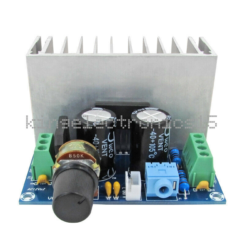 12V Dual 30W*2 TDA1521 HIFI Pure Class A Stereo Audio Power Amplifier Amp Board