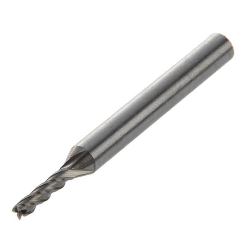 3mm×6mm×12mm×60mm 4 Flutes HSS AL End Mill Milling Cutter Tool W1L7