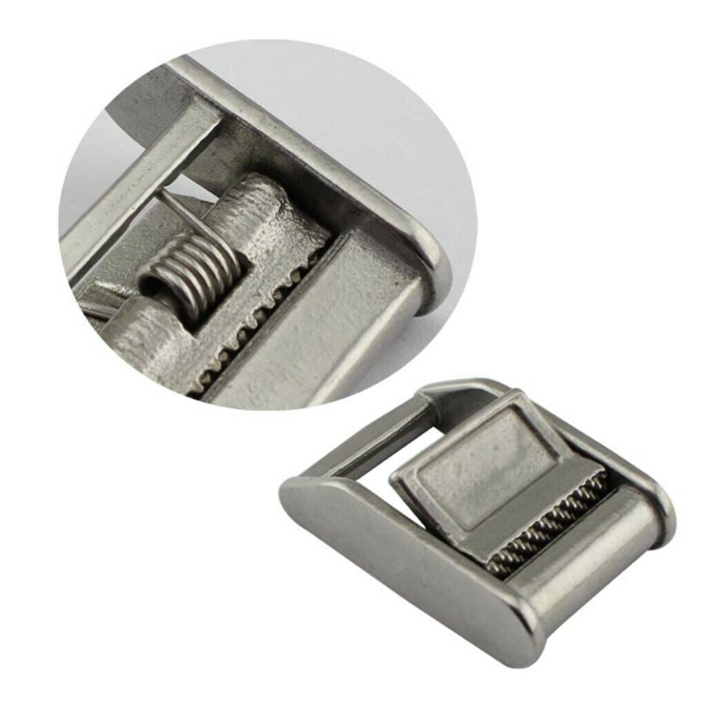 4pcs 25mm 1" Roof Rack Cam Buckle Lashing Tie Down Strap Buckle