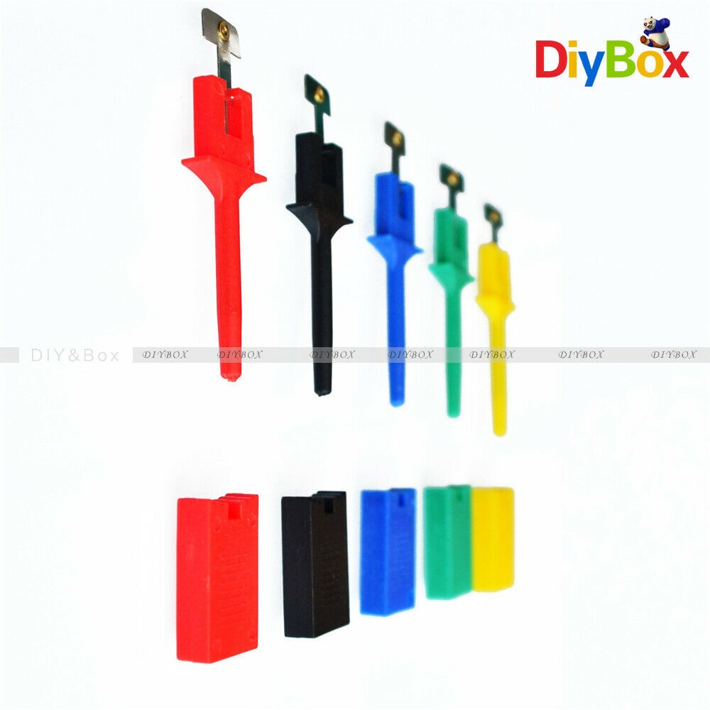 5PCS NEW Hooks Test Clips 5 Colors for Logic Analyzers Logic Test Clip