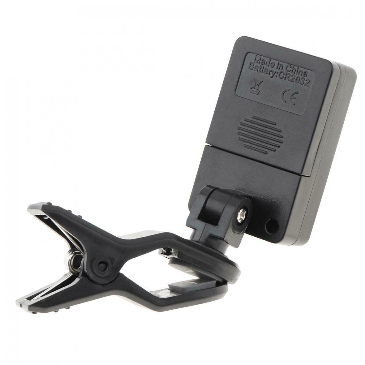 Clip on Guitar Tuner Backlighting for Chromatic Guitar Bass Ukulele Violin