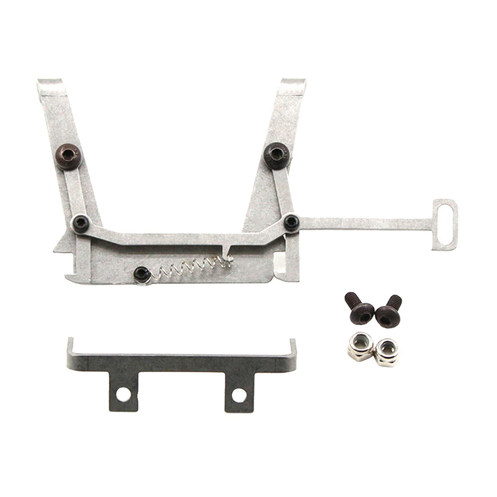 Stainless Steel Cab Lock Catch Assembly for Tamiya   Benz Volvo Tractor