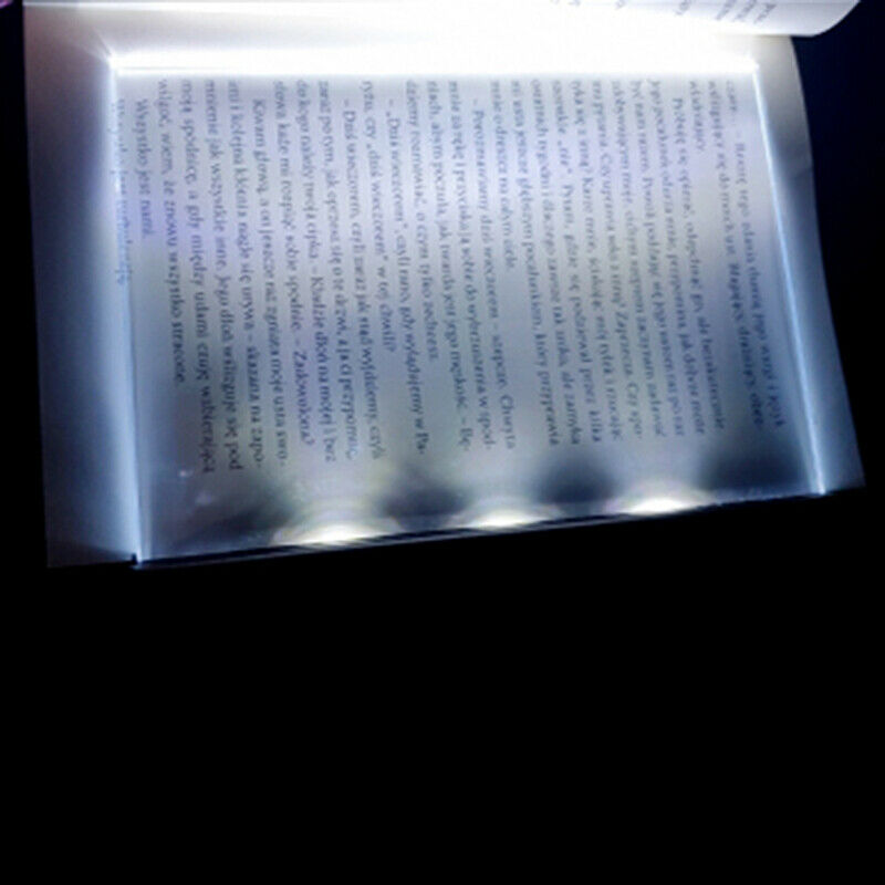 Book Lovers Reading Lamp Light LED Panel Night Wireless Flat Plate Pan.l8