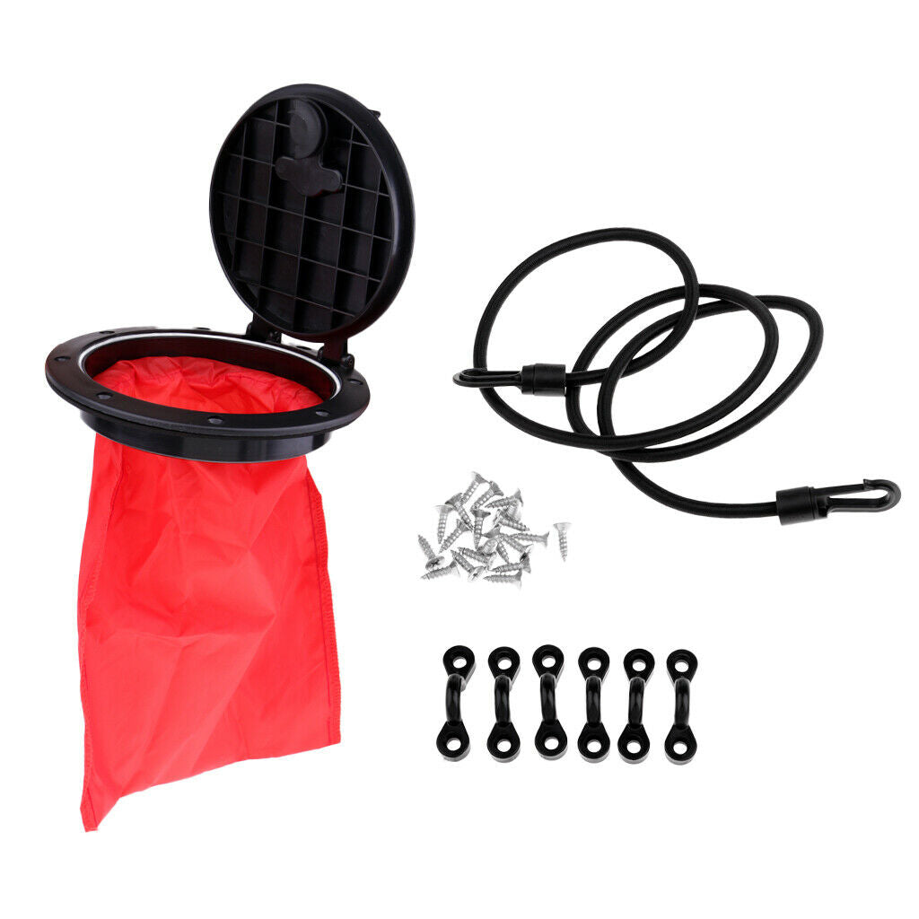 Durable nylon 8 inch kayak canoe hatch cover deck plate u.