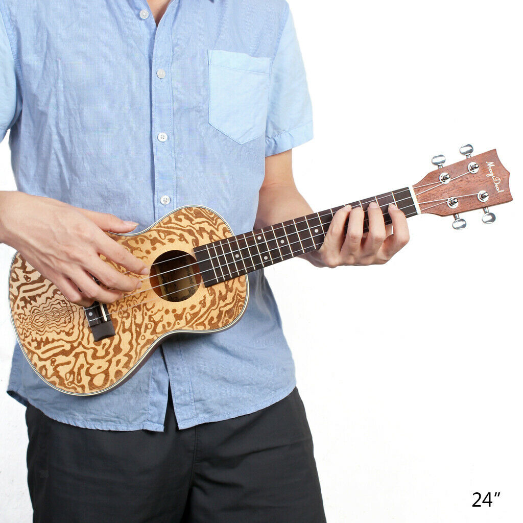 Ukulele Guitar Beginner Kit Musical Instrument 24 Inch Ukulele Portable Soft