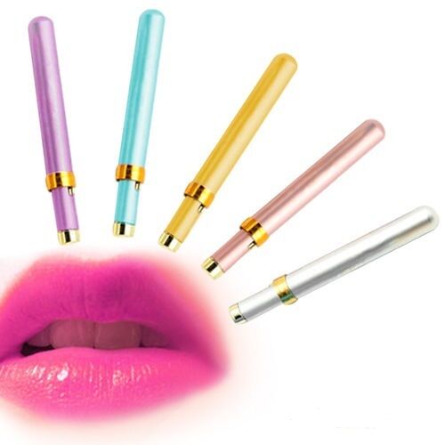 2X New Retractable Lady Lip Eyeliner Brushes Makeup Cosmetic Gloss Lipsti.l8