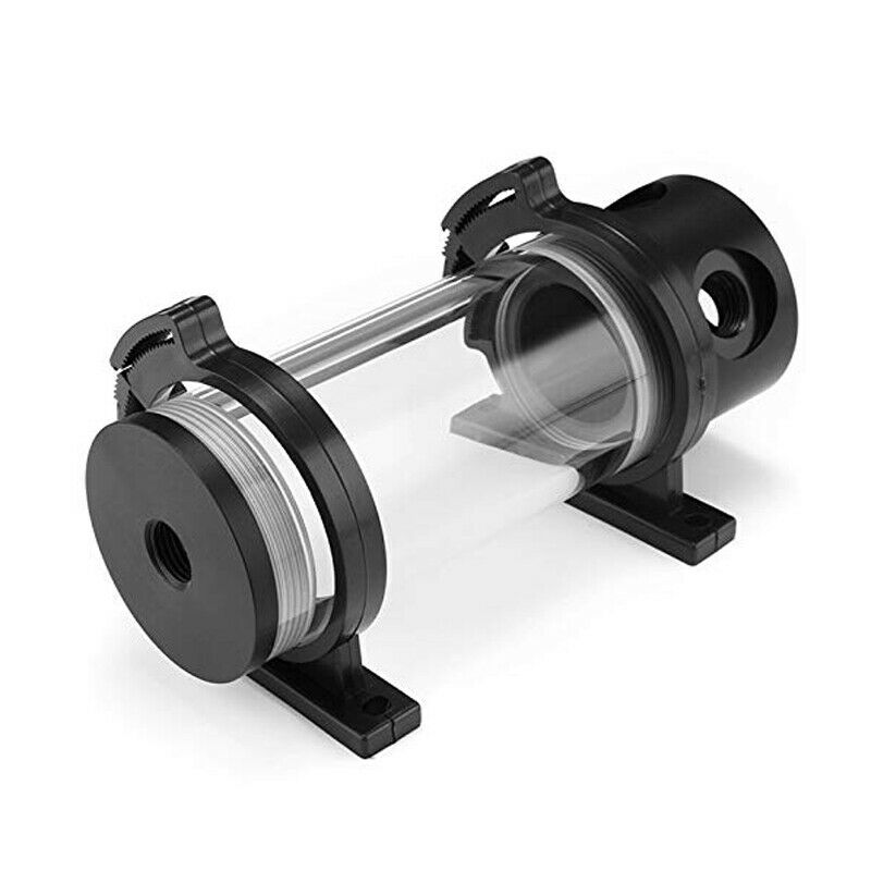 Acrylic Cylinder Reservoir Water Tank G1/4 Screw 50mm x 190mm PC Liquid Cooling