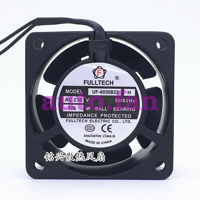 For Fuyou 6cm small fan UF-6030B23H 230V AC 7/5W cooling fan
