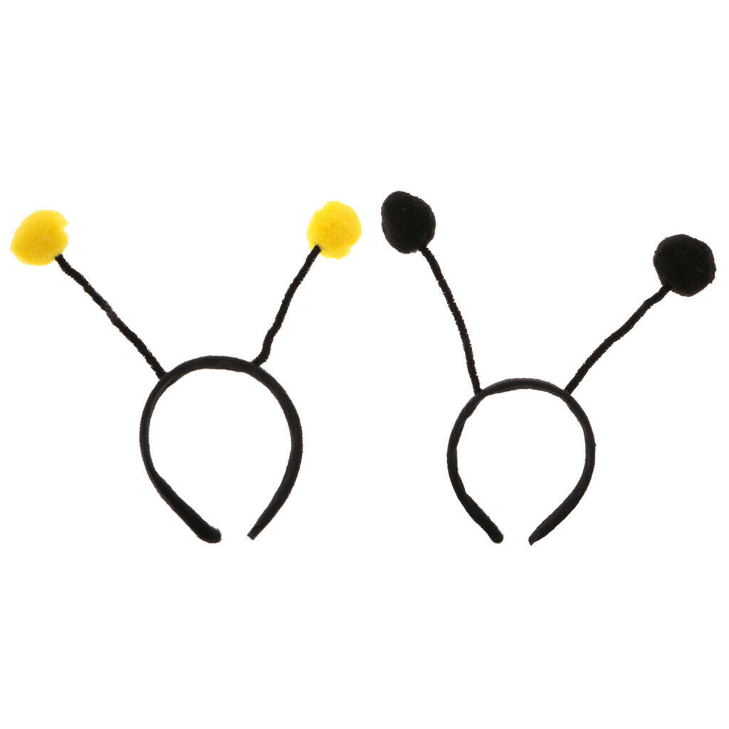 2/set Insect Antennae Headband Childâ€™s Bumble Bee Ant Alien Costume