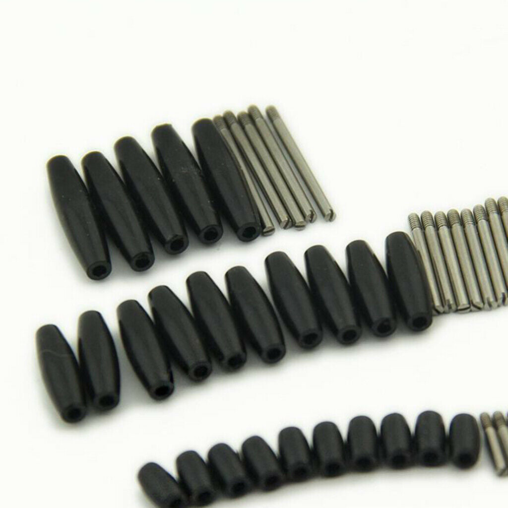 2X Saxophone Bakelite Shaft + Roller for Soprano Tenor Alto Sax Wind Instrument