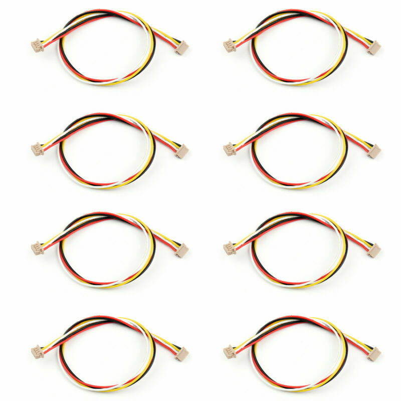 8x DF13 4 Position 4Pin Connector For APM2.6 Pixhawk PX4 Flight Control Cable B5