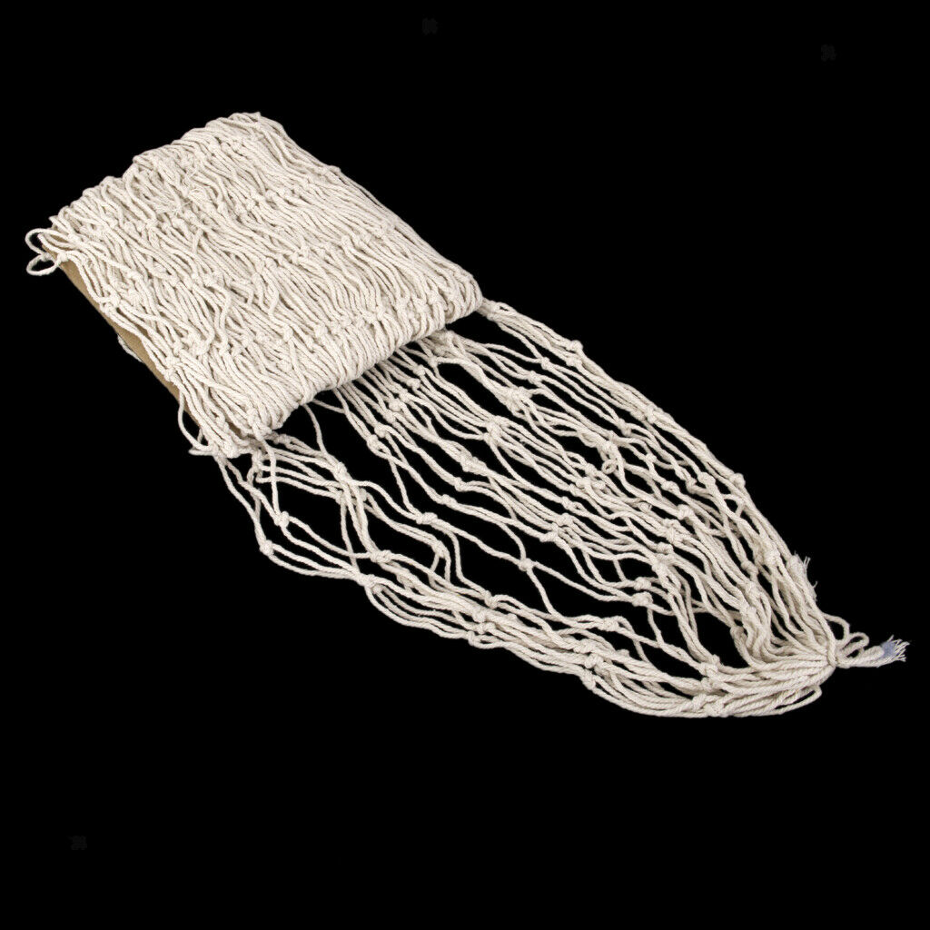 2x4M Nautical Fishing Net Photo Prop Beach Scene DIY Party Craft Decor Beige