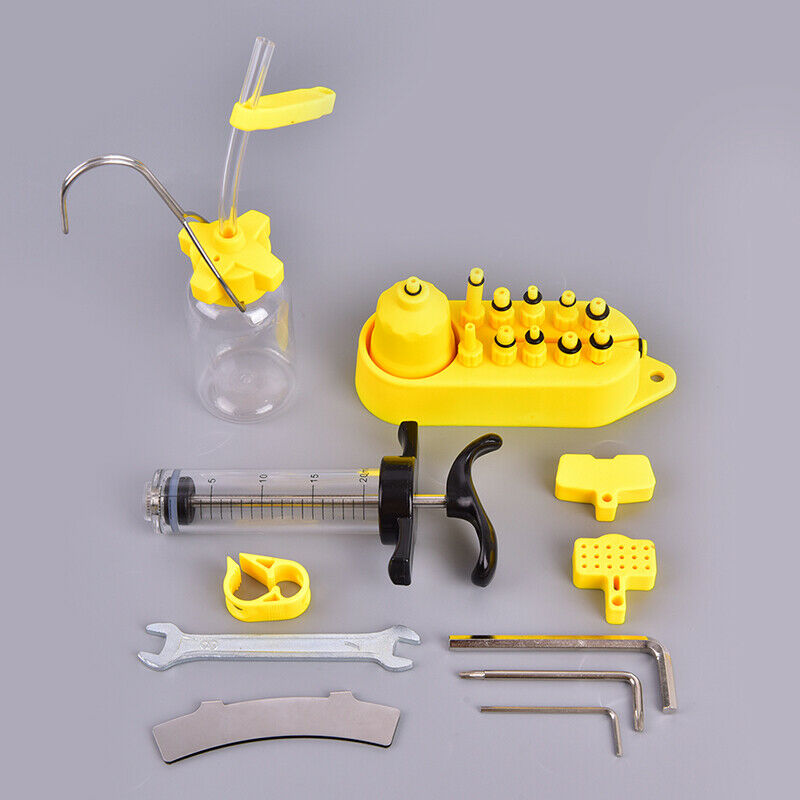 Hydraulic Bicycle BIke Disc Brake Oil Bleed Tool Kit For Shimano Tektro Ma C Fx