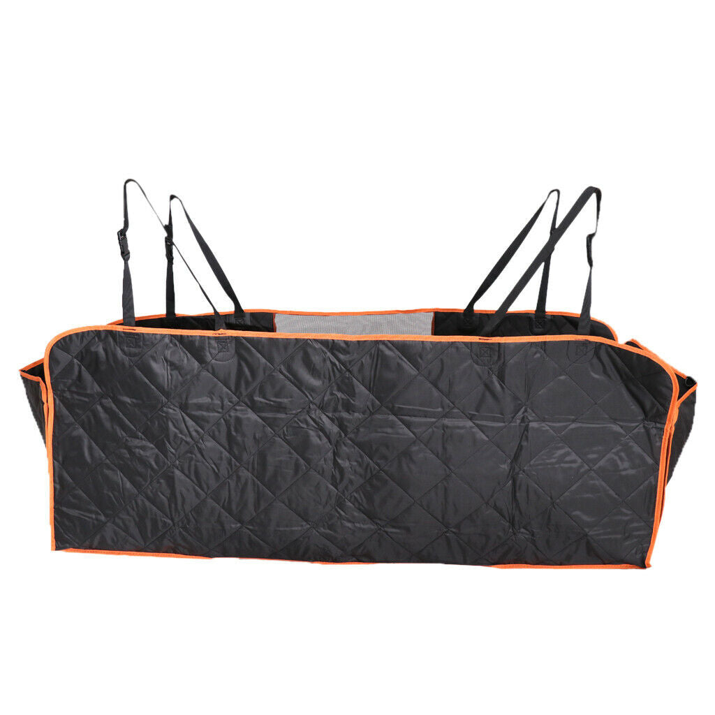Water-resistant Oxford Pet Dog Cat Car Back Seat Cover Protector Travel